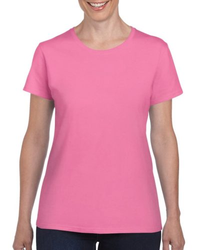 Gildan Rózsaszín női póló