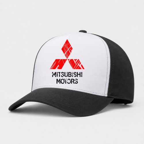 Mitsubishi fekete Karcolt baseball sapka