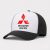 Mitsubishi fekete Karcolt baseball sapka