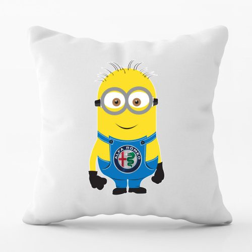 Minionos párna - alfa romeo