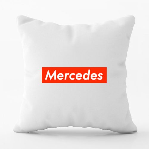 Piros stílusú párna - mercedes