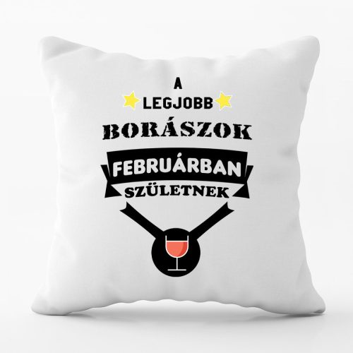 A legjobb borászok - párna