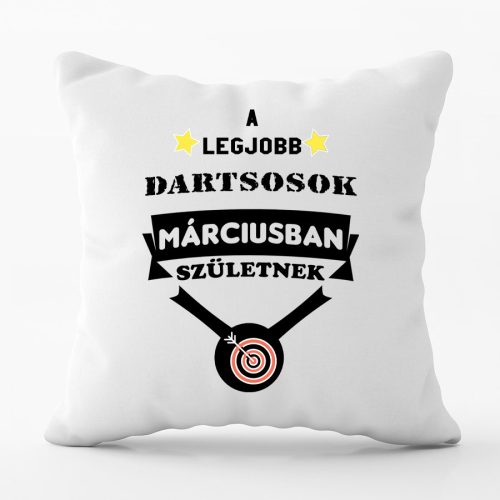 A legjobb dartsosok - párna