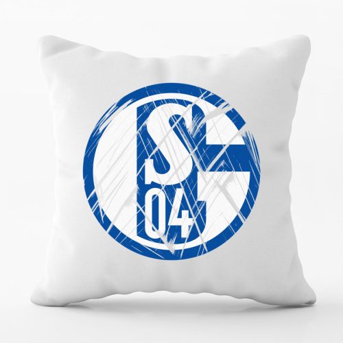 Karcolt stílusú párna - Schalke