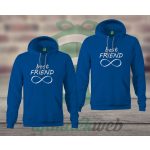 Best Friend páros kapucnis pulóver