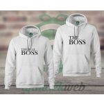 Boss Real Boss páros kapucnis pulóver