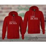 Boss Real Boss páros kapucnis pulóver