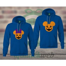 Mickey Minnie halloween páros kapucnis pulóver