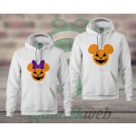 Mickey Minnie halloween páros kapucnis pulóver