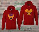 Mickey Minnie halloween páros kapucnis pulóver