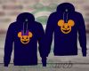 Mickey Minnie halloween páros kapucnis pulóver