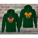 Mickey Minnie halloween páros kapucnis pulóver