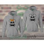 Mickey Minnie halloween 2 páros kapucnis pulóver