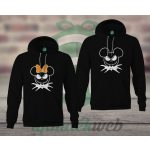 Mickey Minnie halloween 2 páros kapucnis pulóver