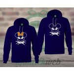 Mickey Minnie halloween 2 páros kapucnis pulóver