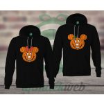 Halloweeni páros kapucnis pulóver