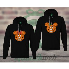 Halloweeni páros kapucnis pulóver