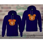 Halloweeni páros kapucnis pulóver