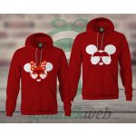 Minnie Mickey páros kapucnis pulóver