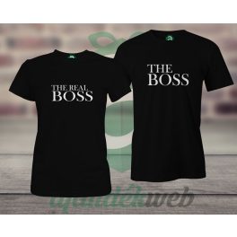 Boss Real Boss páros póló