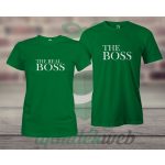 Boss Real Boss páros póló