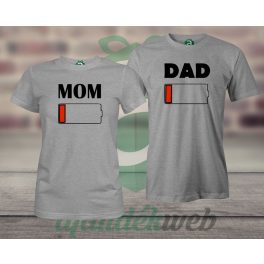 Mom Dad páros póló