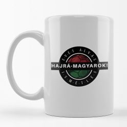 Magyar szurkolói bögre - evés alvás hajrá magyarok