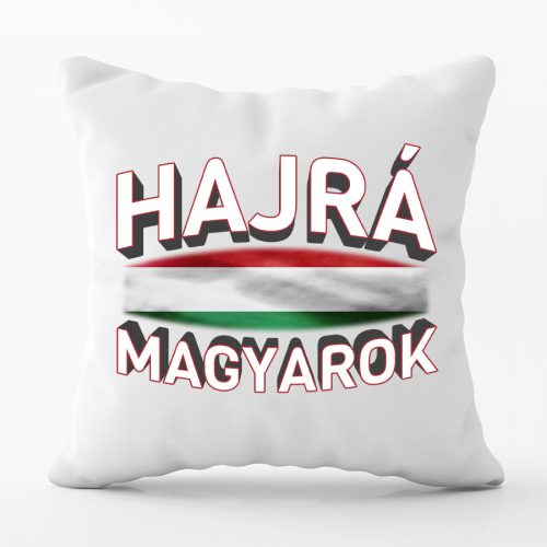 Magyar szurkolói párna – hajrá magyarok