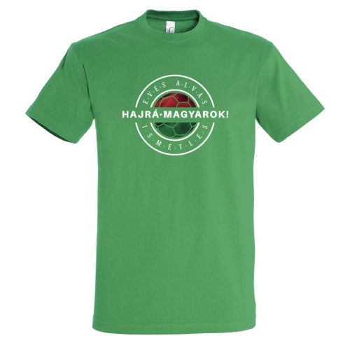 Magyar szurkolói póló - evés alvás hajrá magyarok