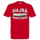 Magyar szurkolói póló - hajrá magyarok