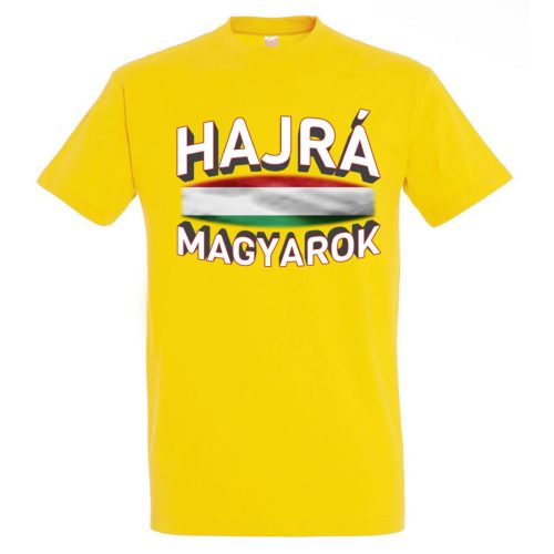 Magyar szurkolói póló - hajrá magyarok
