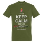 Magyar szurkolói póló - i cant keep calm