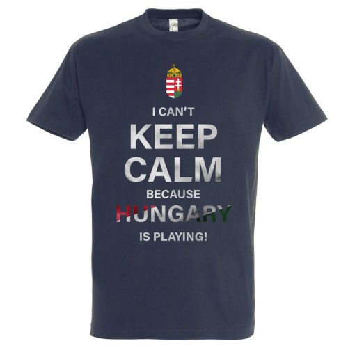 Magyar szurkolói póló - i cant keep calm