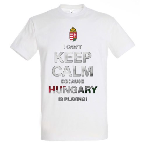 Magyar szurkolói póló - i cant keep calm