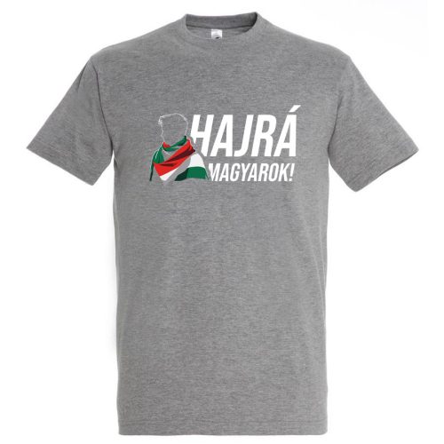 Magyar szurkolói póló - hajrá magyarok