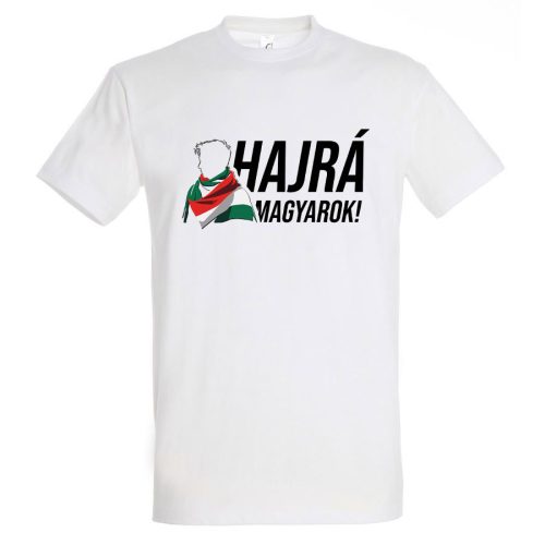 Magyar szurkolói póló - hajrá magyarok