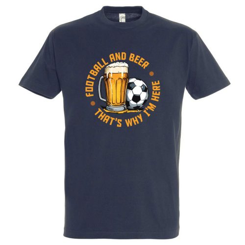 Magyar szurkolói póló - football and beer
