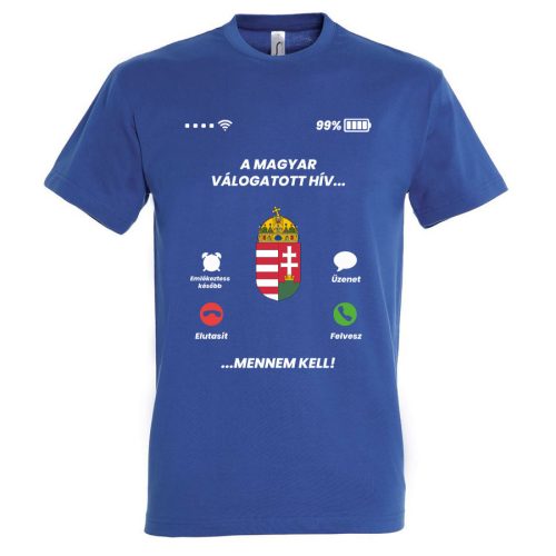 Magyar szurkolói póló - a magyar válogatott hív