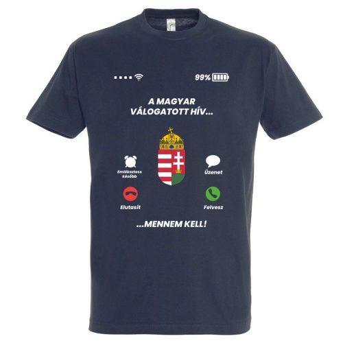 Magyar szurkolói póló - a magyar válogatott hív