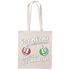 Magyar szurkolói vászontáska - a legnagyobb szurkoló