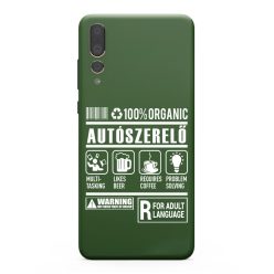 100% Organic Autószerelő feliratos telefontok