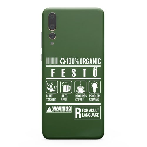 100% Organic Festő feliratos telefontok