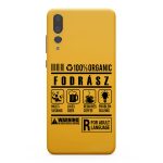 100% Organic Fodrász feliratos telefontok