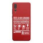 100% Organic Gyógyszerész feliratos telefontok