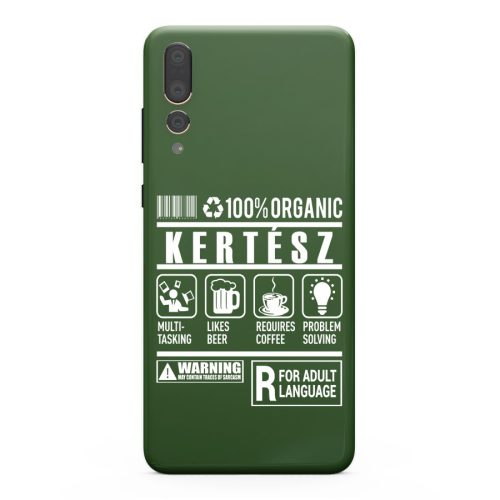 100% Organic Kertész feliratos telefontok