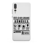 100% Organic Kőműves feliratos telefontok