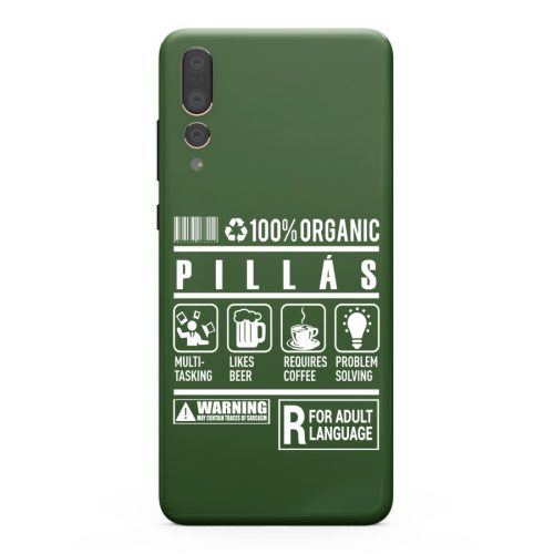 100% Organic Pillás feliratos telefontok