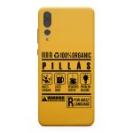 100% Organic Pillás feliratos telefontok