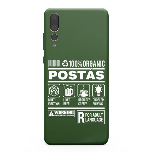 100% Organic Postás feliratos telefontok