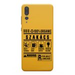 100% Organic Szakács feliratos telefontok